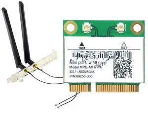 FOR RTL8852BE WIFI6 Card+ s with Baffles AX1800M WiFi 5.2 2.4GHz/5GHz WIFI Card 802.11ax for Win10/Win11 FOR RTL8852BE WIFI6 Card+ s with Baffles AX1800M WiFi 5.2 2.4GHz/5GHz WIFI Card 802.11ax for Win10/Win11