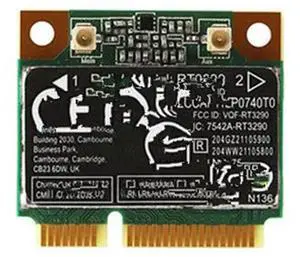 FOR 5PCS 150Mbps 2.4Ghz RT3290 802.11B/G/N Wlan Card WIFI + BT 4.0 Half Mini PCI-E Card for CQ58 M4