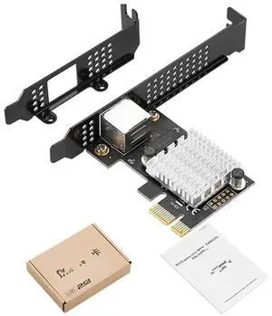 FOR PCIEx1 2.5G Wired Gigabit 2500M Gaming Gaming RJ45 Interface Diskless Pex Bootable Network Card IO-PCE8125B-GLAN