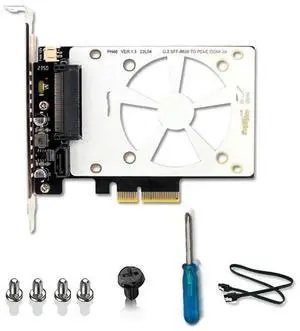 FOR U.2 SSD to PCIE4.0 Riser Card PCI Express 4.0 X4 X8 X16 SFF-8639 Expansion Card for 8/10/