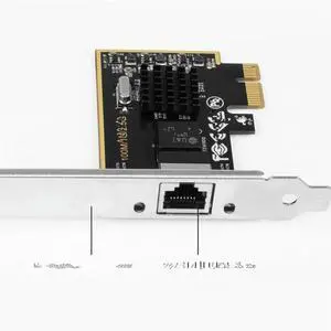 FOR Gaming Gaming Port 2.5G Gigabit LAN Card Desktop Built-in PCIE Gigabit LAN Port RTL8125PXE Multi-Function LAN Card
