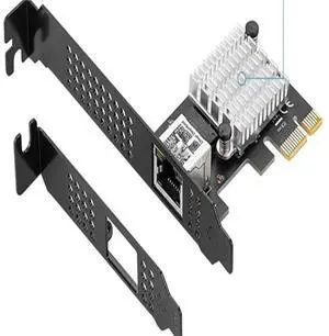 FOR 2.5G Single Port Gigabit LAN Card Power Port 2500M Desktop Server Gaming Gaming LAN Card IO-PCE225-GLAN