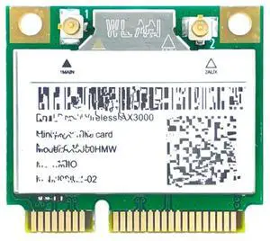FOR AX200 AX3000HMW Network Card Mini PCI-E WiFi 6 Adapter 2.4G/5G 5.1 WiFi Card 802.11AX for Win10