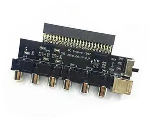 FOR RGBS Card Video Booster RGBS Signal Output Audio Output For PCE PC Engine Grafx For Grafx TV AC RGBS Conveter FOR RGBS Card Video Booster RGBS Signal Output Audio Output For PCE PC Engine Grafx For Grafx TV AC RGBS Conveter