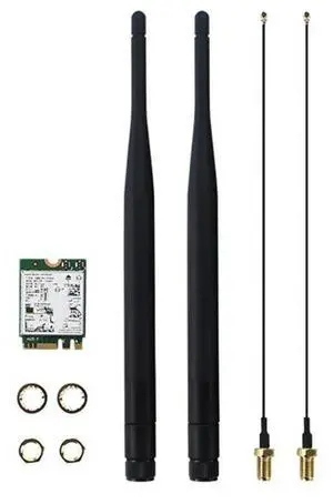 FOR AC8265 Wifi Card+6DB Network Adapter for 300Mbps+867Mbps 2.4Ghz 5Ghz Dual Band NGFF BT4.2