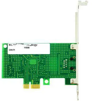 FOR I210-T1 PCI-Ex1 Gigabit Single Port Server Network Card I210AT Wired Desktop Network Card