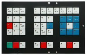 FOR A98L-0001-0524#J Industrial Membrane Keypad Protective Film Overlay