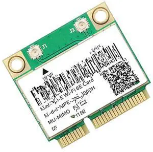 FOR MPE-AXE3000H WiFi Card WiFi 6E 2400Mbps Mini PCI-E Card for BT 5.2 802.11AX 2.4G/5G/6Ghz Wlan Network Card