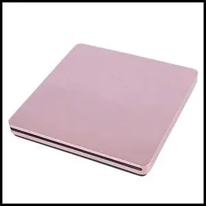 FOR External DVD Drive USB 2.0 Portable CD DVD +/-RW Drive DVD Burner for Laptop book Pro Air 7/8/10 Pink