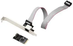 FOR M.2 2.5G Gigabit Network Card 2500M Industrial Gaming Network Adapter M2(B+M Key) I226 Network Card