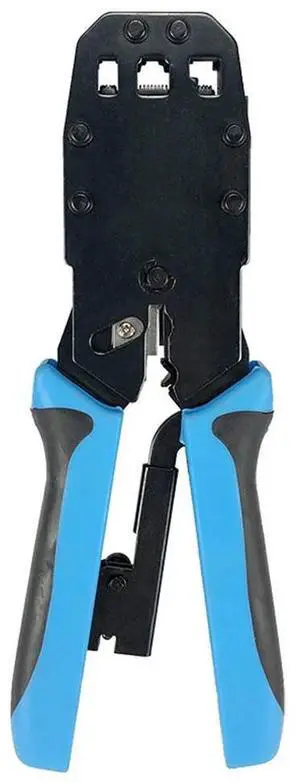 FOR RJ45 Network Crimper 10P 8P 6P 4P Crimping Tools Stripper for RJ45 RJ11 RJ12 RJ50 Con tor Ethernet Cable