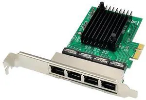 FOR PCIE Network Card PCI-E X1 4 Port Gigabit Ethernet Server Network Card Adapter for ROS Soft Router