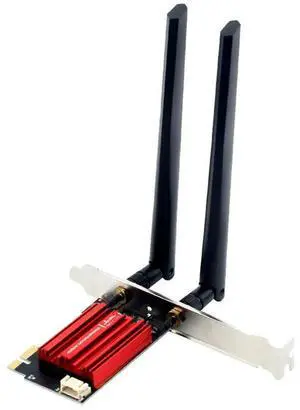 FOR Wifi 6E AX210 PCIE Wifi Adapter 5400Mbps Ethernet Network Card BT 5.3 2.4G/5G Dual Band 802.11 for Win 10 11