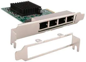 FOR Network Cards Network/Ethernet/Lan Adapter PCI-E Network Card Realtek RJ45 Internet Ethernet Gigabit 4 Port Network Card