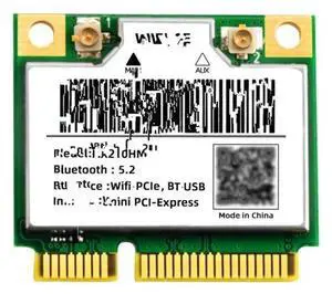 FOR WiFi 6E AX210HMW Mini PCIE WiFi 6 Wifi Card for AX210 5374Mbps 5.2 802.11Ax 2.4G/5G/6G WiFi6 Adapter