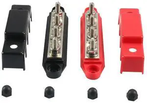 FOR 4 Way Busbar M10 High-Current Terminal Stud Multi-Function RV Conversion Accessories Car Accessories RV Supplies