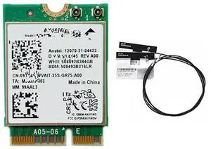 FOR AX1690I WiFi Card+2X AX411 Wi-Fi 6E Speed 2.4 Gbps 802.11Ax 2.4/5/6GHz 5.3 Module