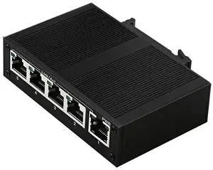 FOR 5 Port 100Mbps Network Switch Ethernet Industrial Grade Switch Unmanaged Rail Type Industrial Network Splitter
