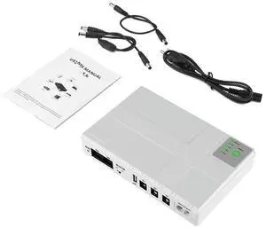 FOR UPS Uninterruptible Power Supply Router DC Multi-Port with POE Optical Cat Cell Phone Switch Mini Router D,EU Plug