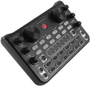 FOR X60 English Version Professional Convenient Compact KTV Singing Sound Card Mixer for Live