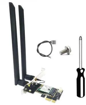 FOR WiFi 7 BE200 Pcie WiFi Card 5.4 Tri Band 2.4G/5G/6GHz BE200 Network Card for Win11