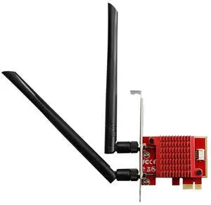 FOR Wifi 6 AX210 Network Adapter Pcie Network Card Tri Band 2.4G/5.0G/5.8Ghz 5374Mbps Wifi Card For Win10