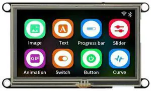 FOR -S3 8M PSRAM 4M FLASH 4.3 Inch IPS 480X270 HD LCD Display Module Wifi 240Mhz LX6 MCU For LVGL