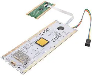 FOR Laptop/Desktop Motherboard Memory Slot DDR3/DDR4 Diagnostic Analyzer Test Card Notebook for DDR3/4 Repair