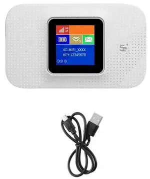 FOR 4G MIFI Portable WiFi Router Color Display 150M 3000MAh with SIM Card Slot Portable Router Car