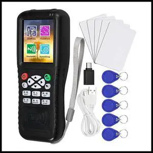FOR Multi Frequencies RFID Smart Card Programmer, RFID Reader Writer Duplicator, NFC Reader, Encrypted Card Decoder