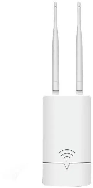 FOR 2.4G/5G WiFi AP Router 1200Mbps with 2X5DBi Support PoE DC Power Supply for Outdoor Monitor US Plug