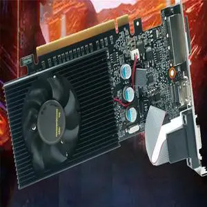 FOR 1 PCS GT730 2GB Graphics Card GT730 DDR3 64Bit DDR3 Graphics Cards As Shown Aluminum+ABS GT 730 DDR3 Video Card -Compatible