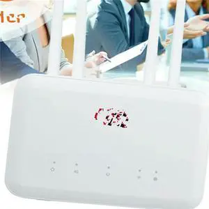 FOR B625PRO-EU 4G Wifi Router 300Mbps with SIM Card Slot+4X 4G Router Support Power B28 Band US Plug
