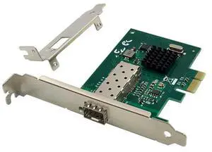 FOR PCIE X1 Gigabit Network Card PCI-Express Riser Card BCM5720 Single Optical Port Gigabit Fiber Server Network Card