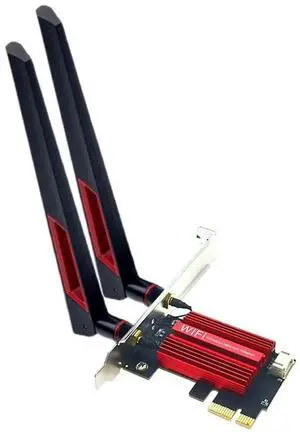 FOR BE200 PCIE Wifi Adapter WiFi 7 8774Mbps 5.4 Gaming PC 2.4G/5G/6GHz Network Card(10DB)