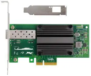 FOR 82599-1SFP/X520-DA1/E10G41BTDA PCIE2.0 X4 10G NIC Single Port Fiber Optic Server Network Card 82599EN Chip