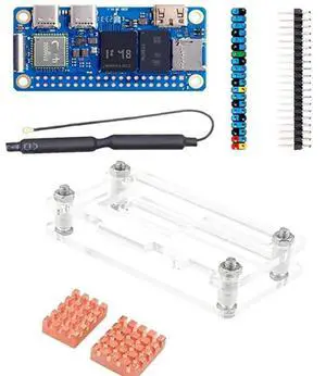 FOR Pi Zero 2W Board RAM+Heat Sink+Case DDR4 Mini PC H618 Wifi5 5.0 Support 4K 60FPS Easy Install