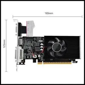 FOR GT730 4G Game Graphics Card Fan Cooling Desktop Computer Graphics Card HD Display Interface Graphics Card
