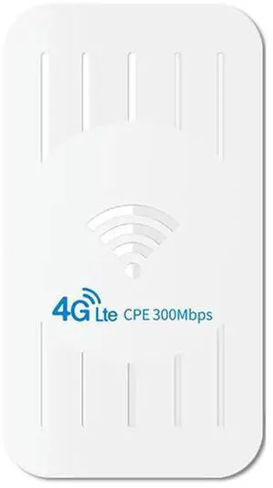 FOR Waterproof Outdoor 4G WiFi Router 300Mbps Wifi Extender with SIM Card 3G/4G Router Long Range 100M 32 Users-EU Plug