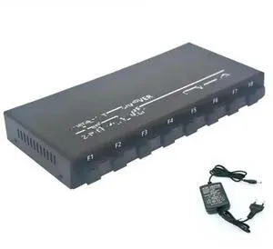 FOR Gigabit Fiber Optical Switch 8 SC 2 1000M RJ45 Gigabit Ethernet Switch Media Converter 5V3A B EU PLUG