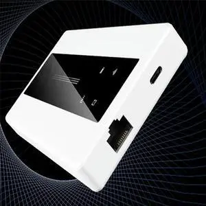 FOR 4G Router 150Mbps Portable RJ45 Network Port Router with SIM Card Slot WiFi Adapter White