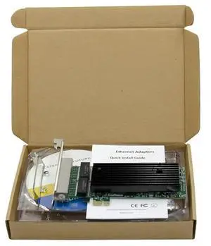FOR PCI-E Quad-Port RJ45 Server 1X PCIe X1 82576 10/100/1000Mbps Lan Four Port Server Gigabit Network Card