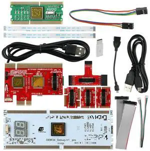 FOR V8 Laptop Desktop PC Diagnostic Test Debug King Post Card Support for PCI PCI-E MiniPCI-E LPC DDR3/4