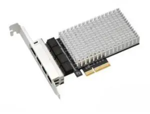 FOR PCIE 4-Port 2.5G Diskless Network Card, Gigabit Wired Network Port, ESXi Diskless PXE Startup(A)