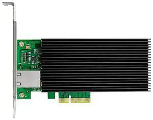 FOR Single Port Network Card ST7450 X520-T1 PCIe X4 Single Port 5 Speed Adaptive Portable 10Gb/S Server NIC