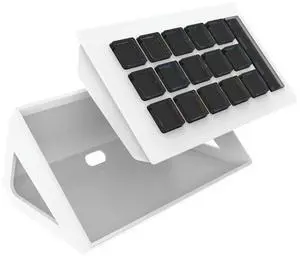 FOR Stream Deck Visual Keyboard LCD Button 15 Keys Live Content Creation Controller Custom Button Programmable Keyboards