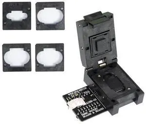FOR RT-BGA169-01 BGA169 / BGA153 EMMC Adapter V2.5 with 4Pcs BGA Bounding Box for RT809H Programmer