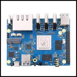 FOR Pi 5 Plus Board 4G+32G Card RK3588 64Bit 2.5G M.2 Slot Support 2230 Wi-Fi 6 BT Module US Plug