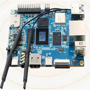 FOR Pi 5B 8G RAM+64G EMMC Board 8 Core 64 Bit Processor Programming Motherboard with Heat Sink