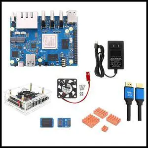 FOR Peel 5 Plus 16GBRAM 256GB Emmc Module RK3588 Octa-Core Support 8K Video 2.5G WiFi6 Module Accessories US Plug